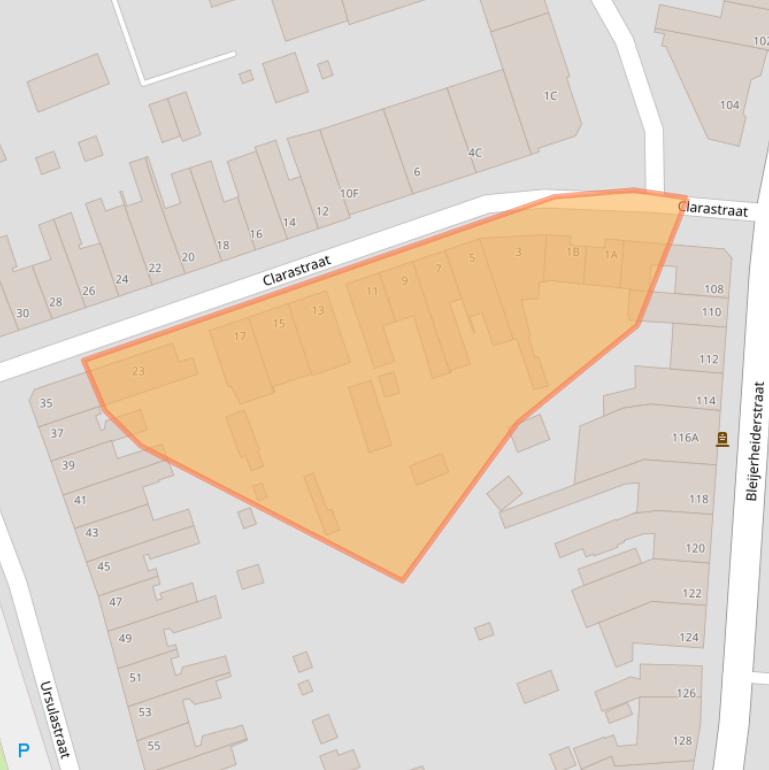 Kaart van postcodegebied 6462TN.