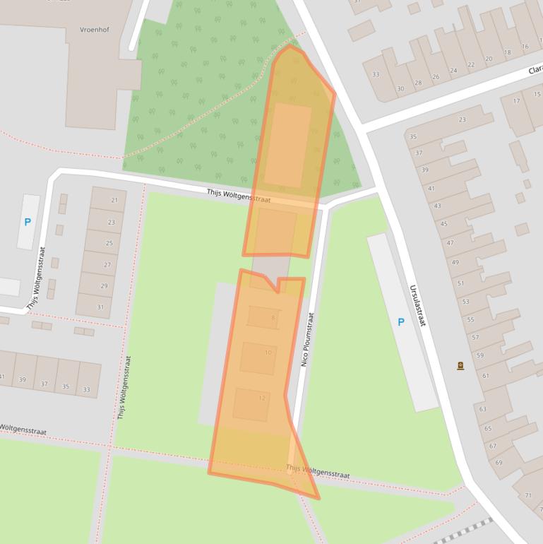 Kaart van postcodegebied 6462TT.