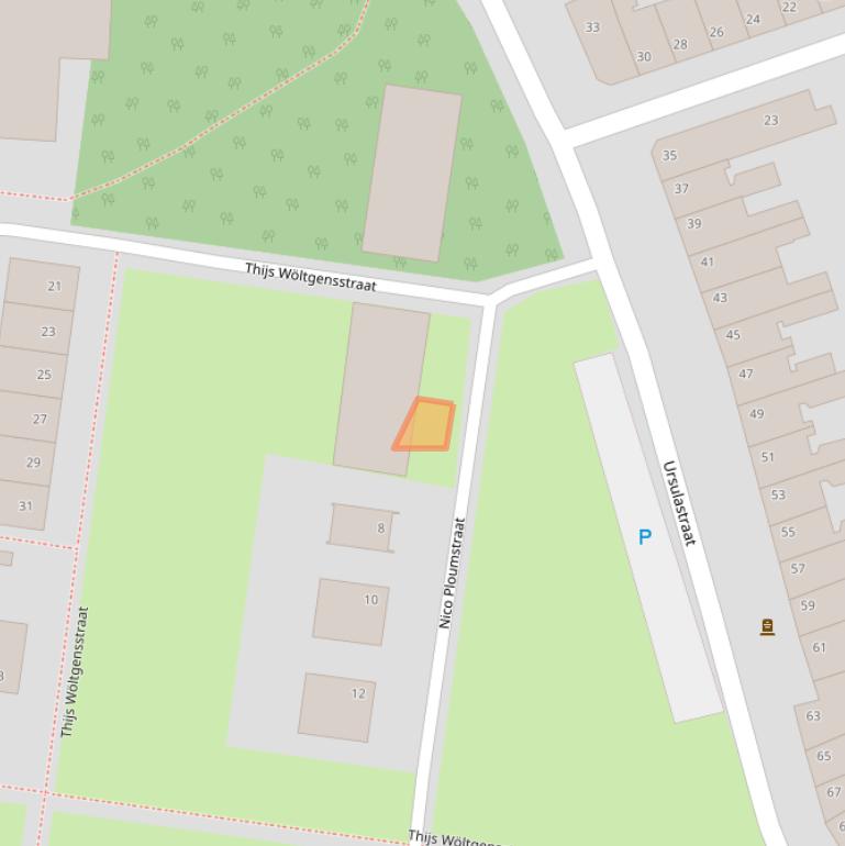 Kaart van postcodegebied 6462TV.