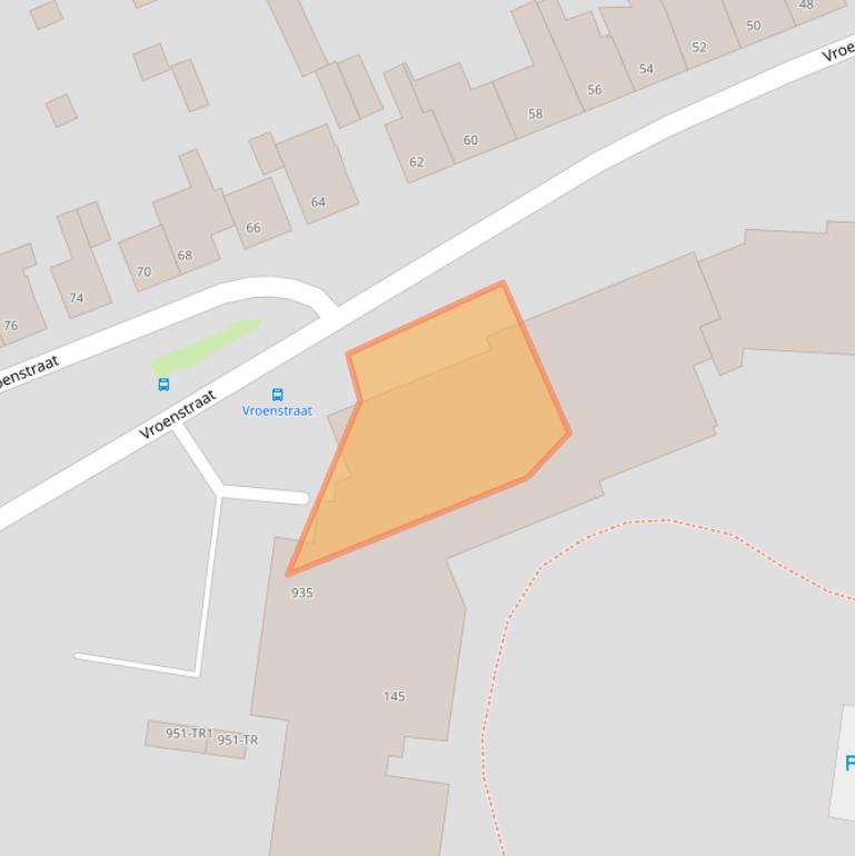 Kaart van postcodegebied 6462VC.