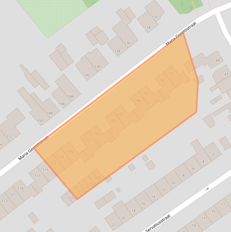 Kaart van postcodegebied 6462XN.