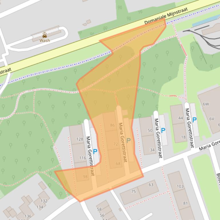 Kaart van postcodegebied 6462XS.