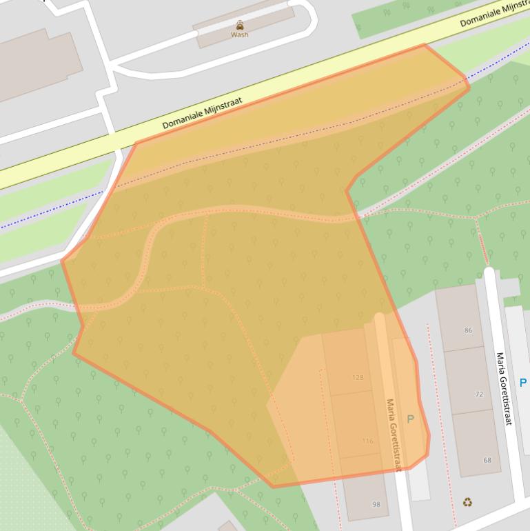 Kaart van postcodegebied 6462XT.