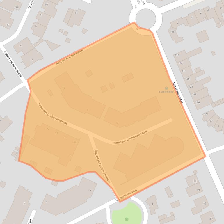 Kaart van postcodegebied 6463DM.