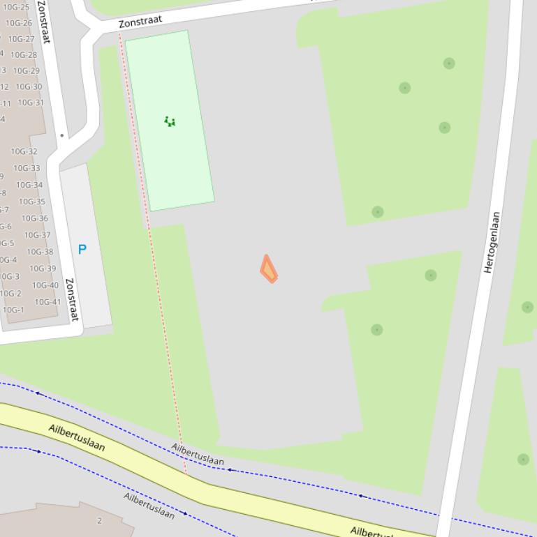 Kaart van postcodegebied 6463HC.