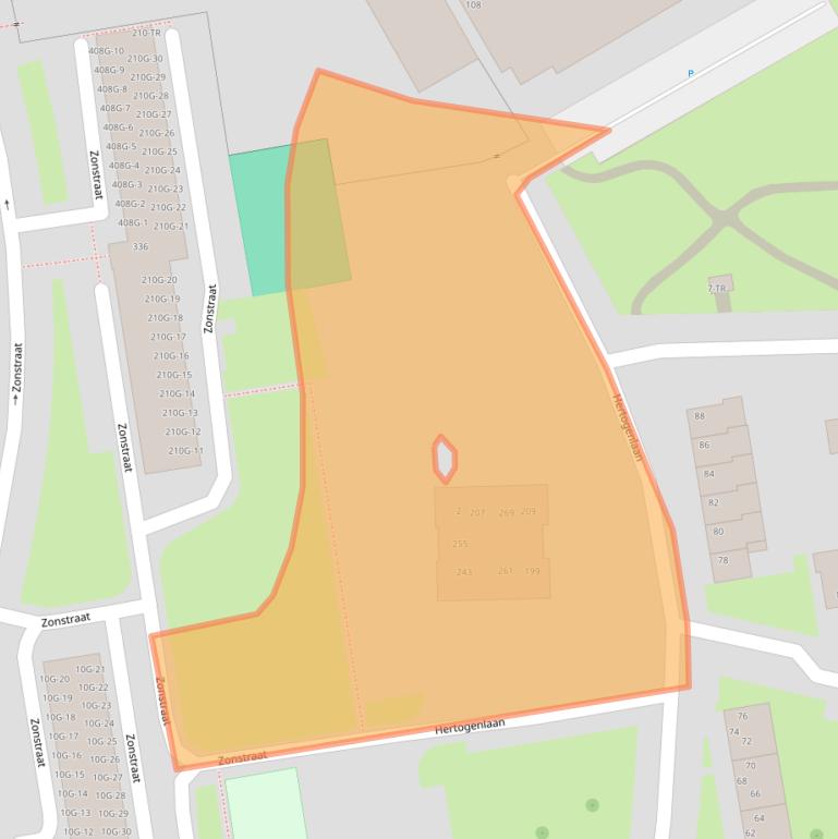 Kaart van postcodegebied 6463HG.