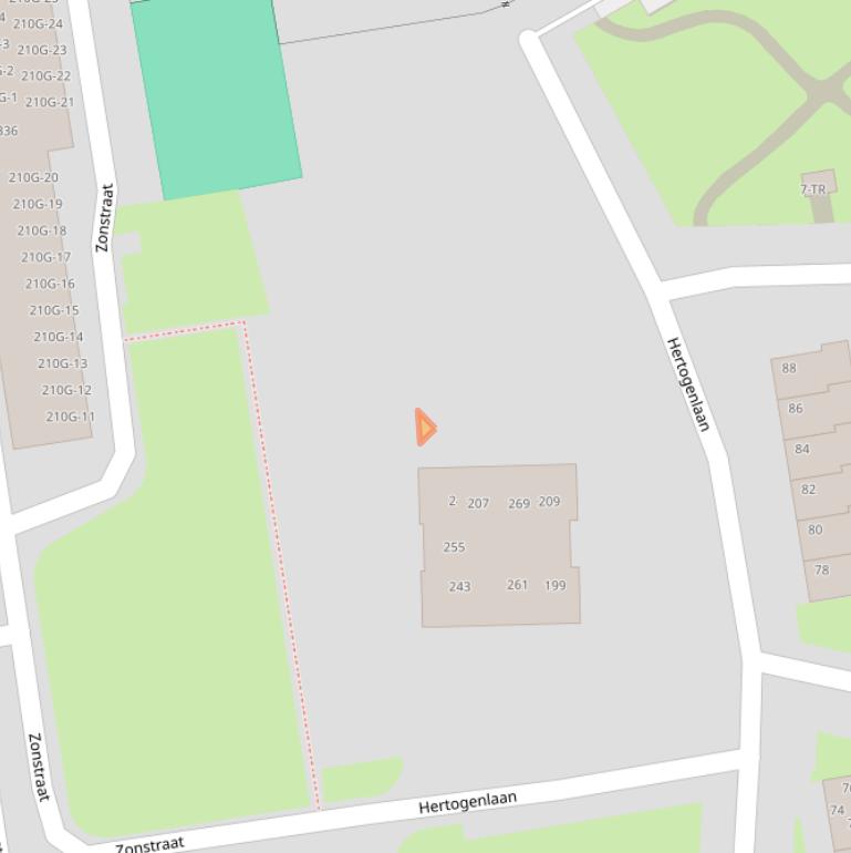 Kaart van postcodegebied 6463HK.