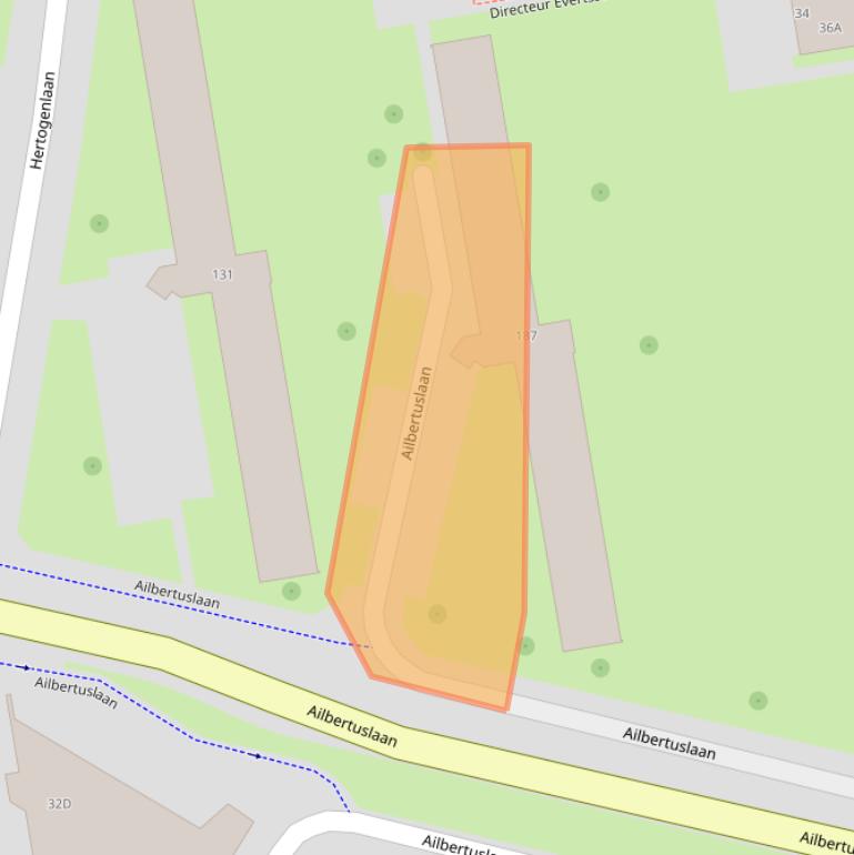 Kaart van postcodegebied 6463TJ.