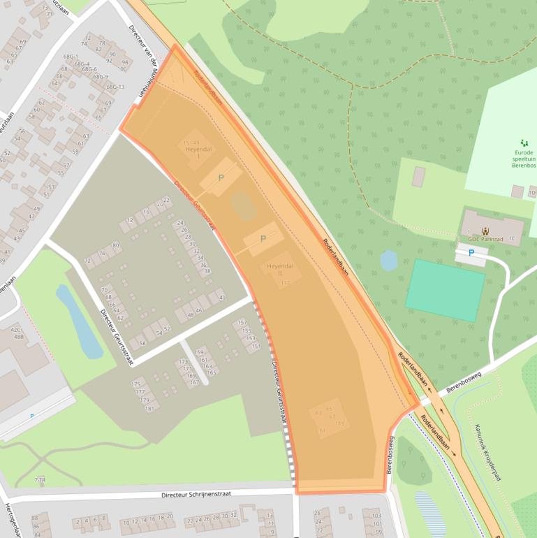 Kaart van postcodegebied 6463VL.