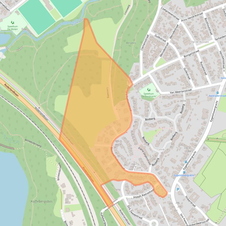 Kaart van postcodegebied 6464HD.