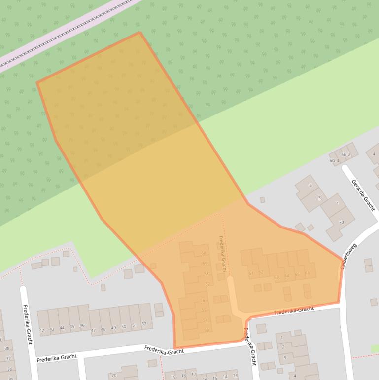 Kaart van postcodegebied 6465CT.