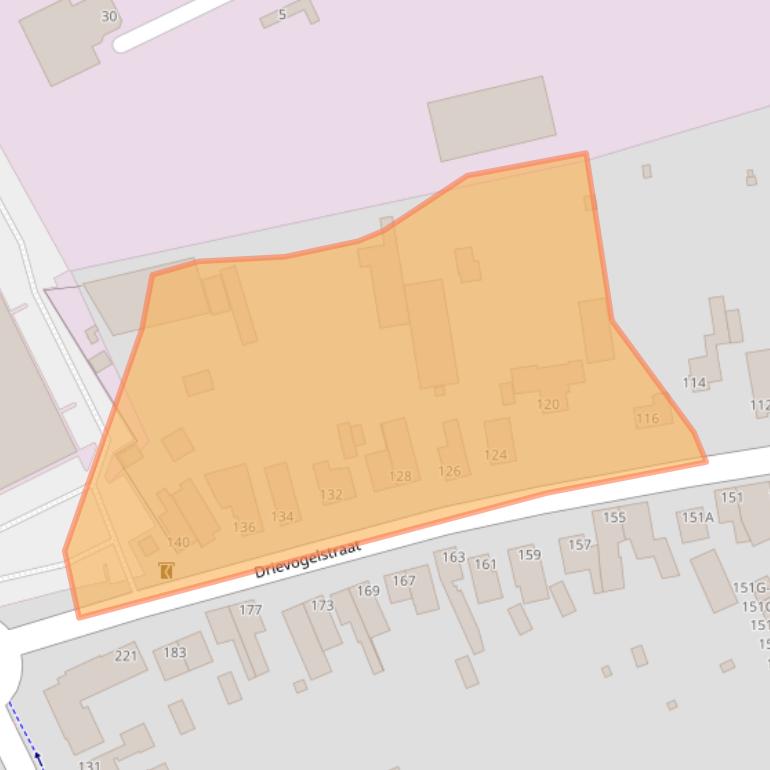 Kaart van postcodegebied 6466GR.