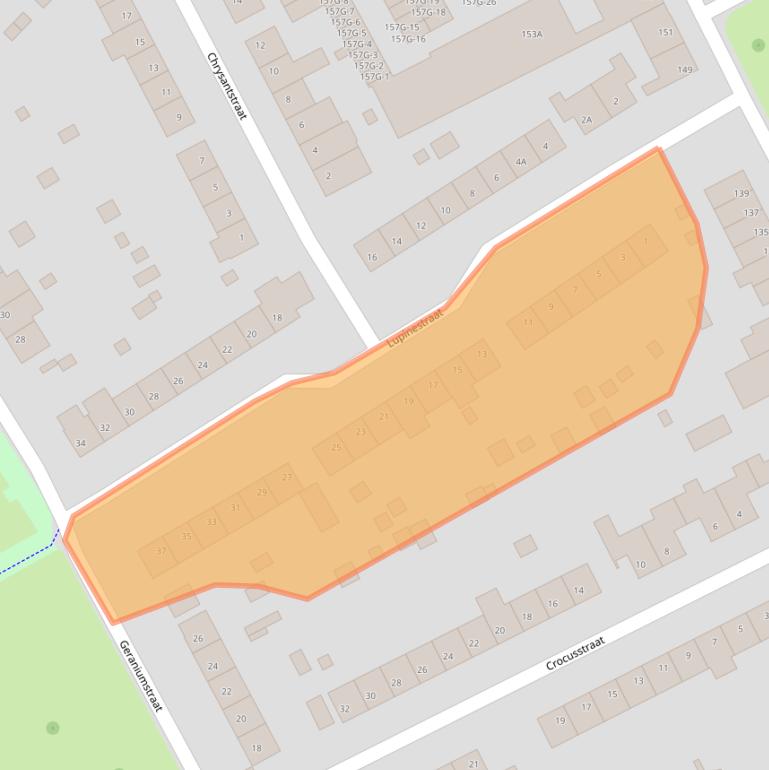 Kaart van postcodegebied 6466SB.