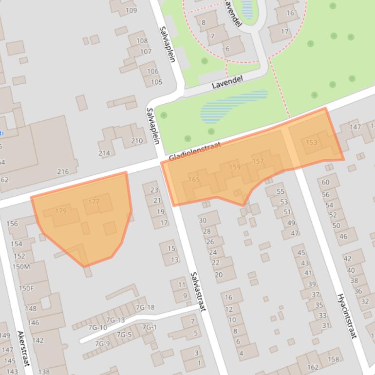 Kaart van postcodegebied 6466TS.