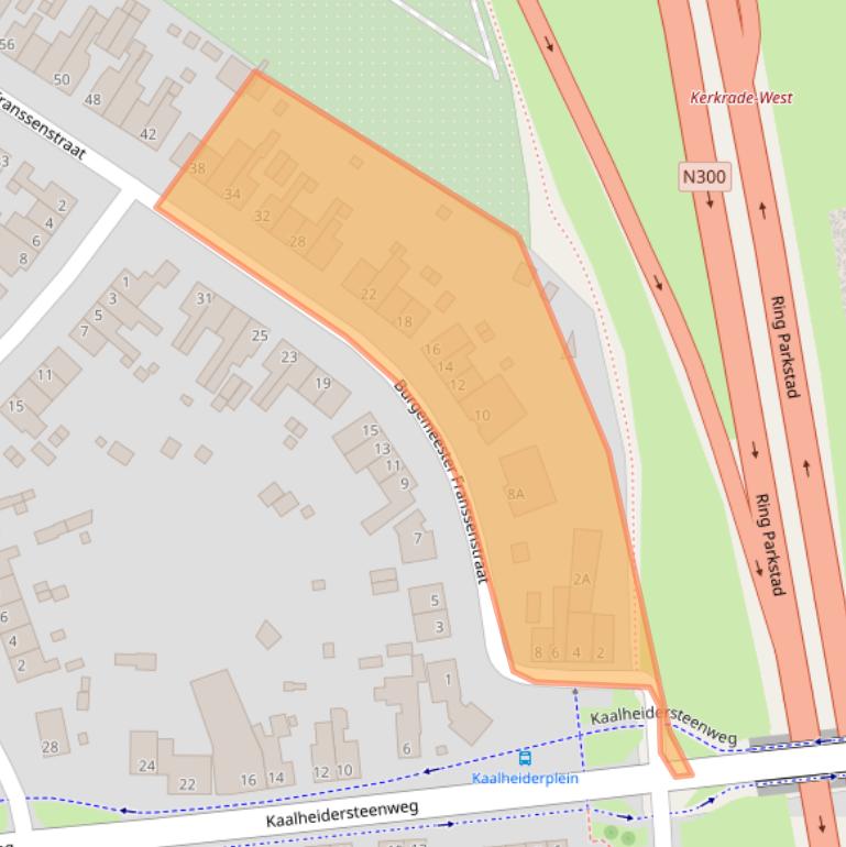 Kaart van postcodegebied 6467AL.