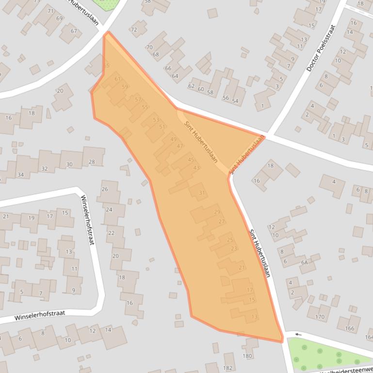 Kaart van postcodegebied 6467CH.