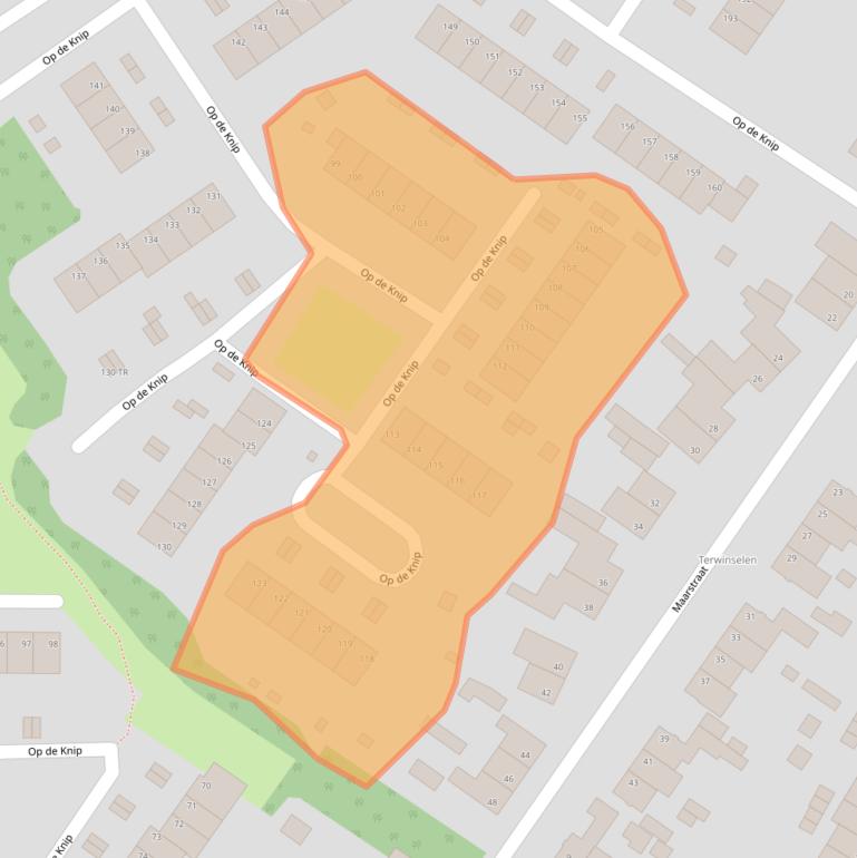 Kaart van postcodegebied 6467GW.
