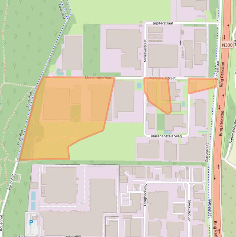 Kaart van postcodegebied 6468ES.