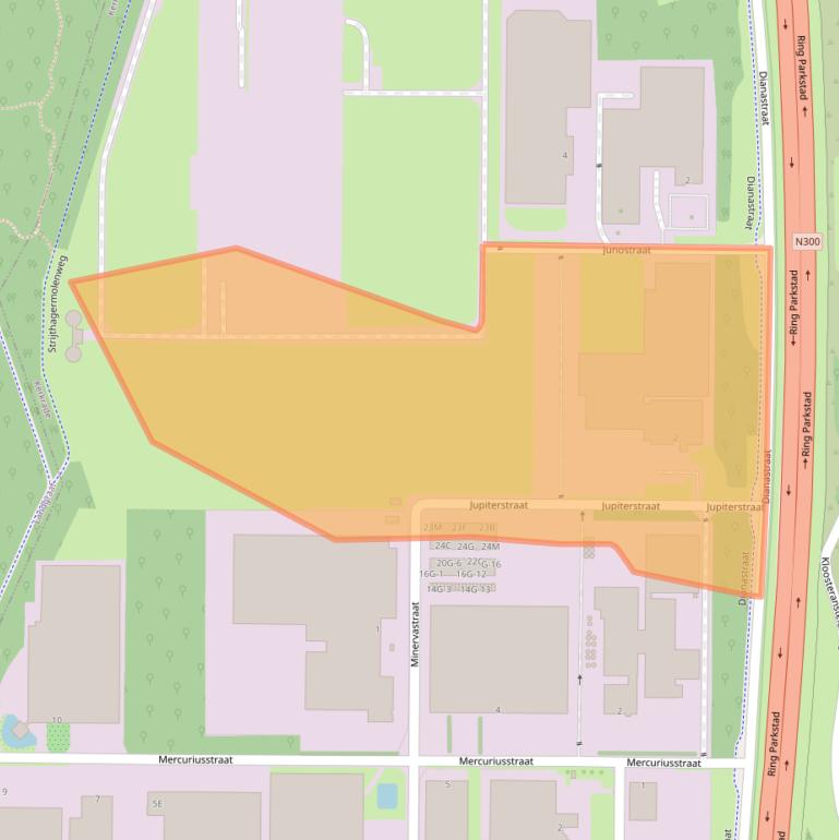 Kaart van postcodegebied 6468EV.