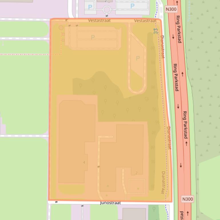 Kaart van postcodegebied 6468EW.