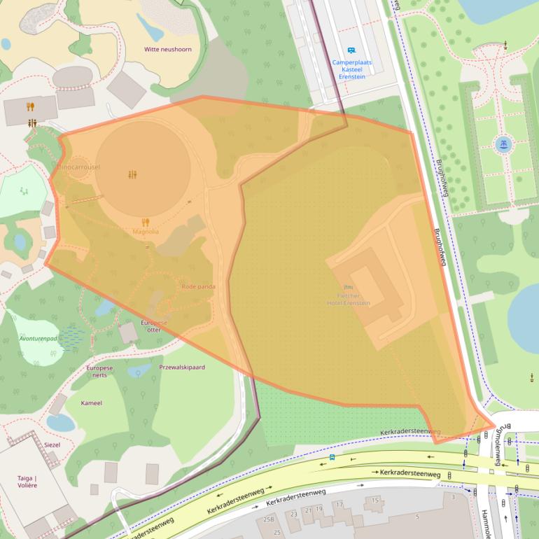 Kaart van postcodegebied 6468PA.