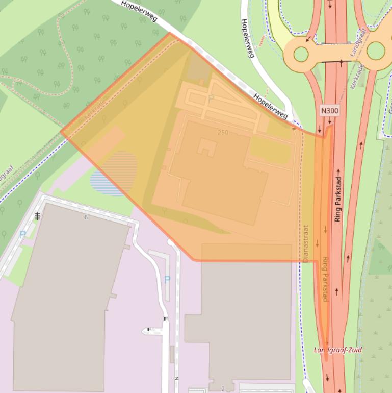 Kaart van postcodegebied 6468XX.