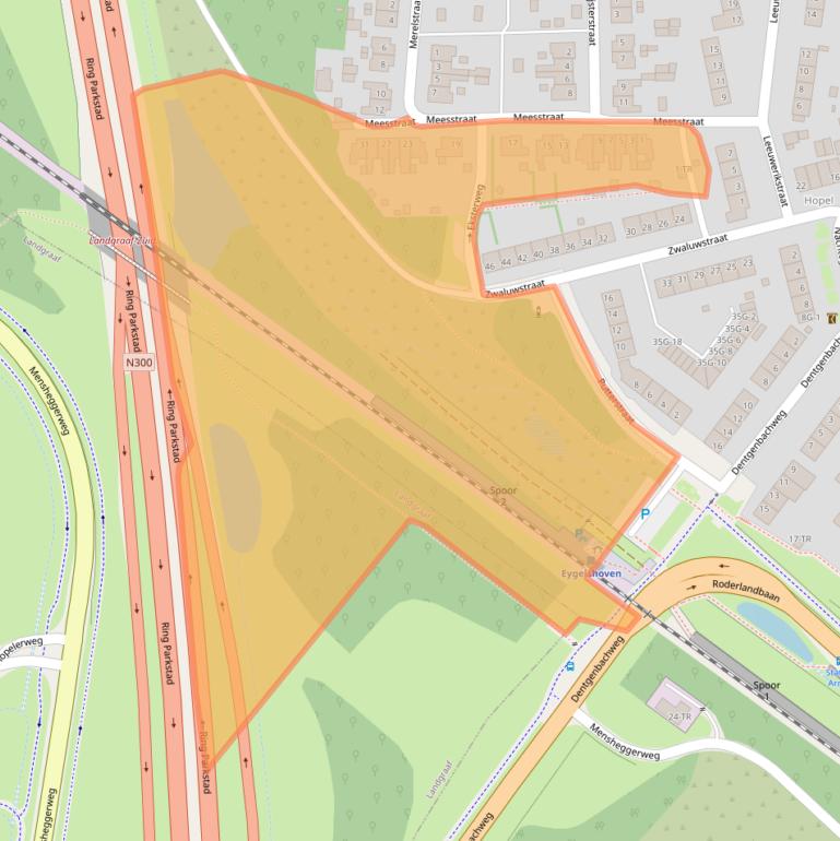 Kaart van postcodegebied 6469XJ.