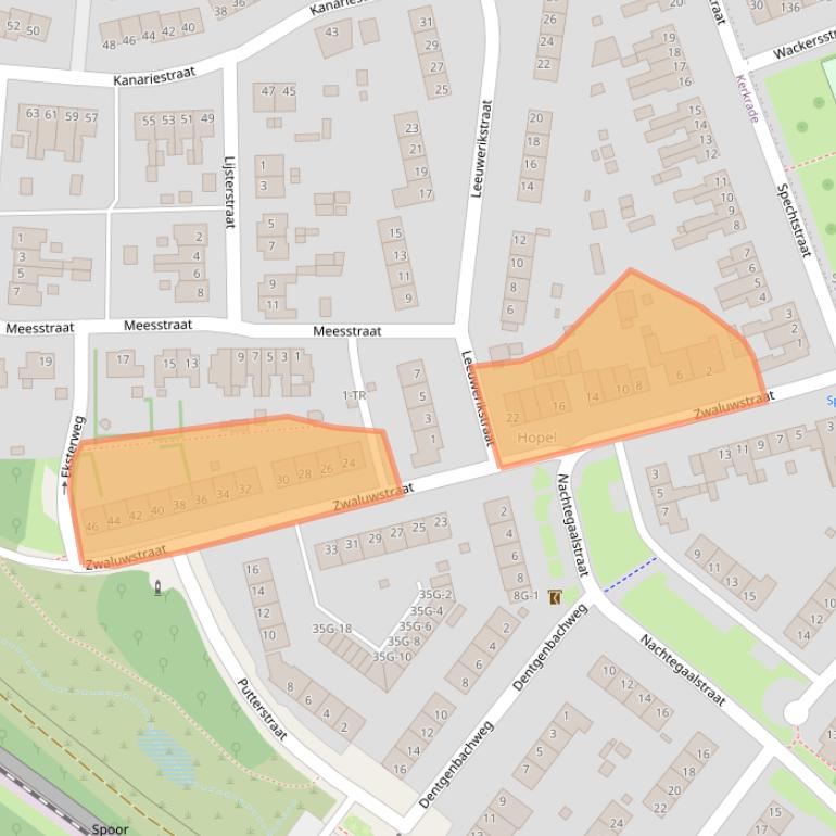 Kaart van postcodegebied 6469XS.