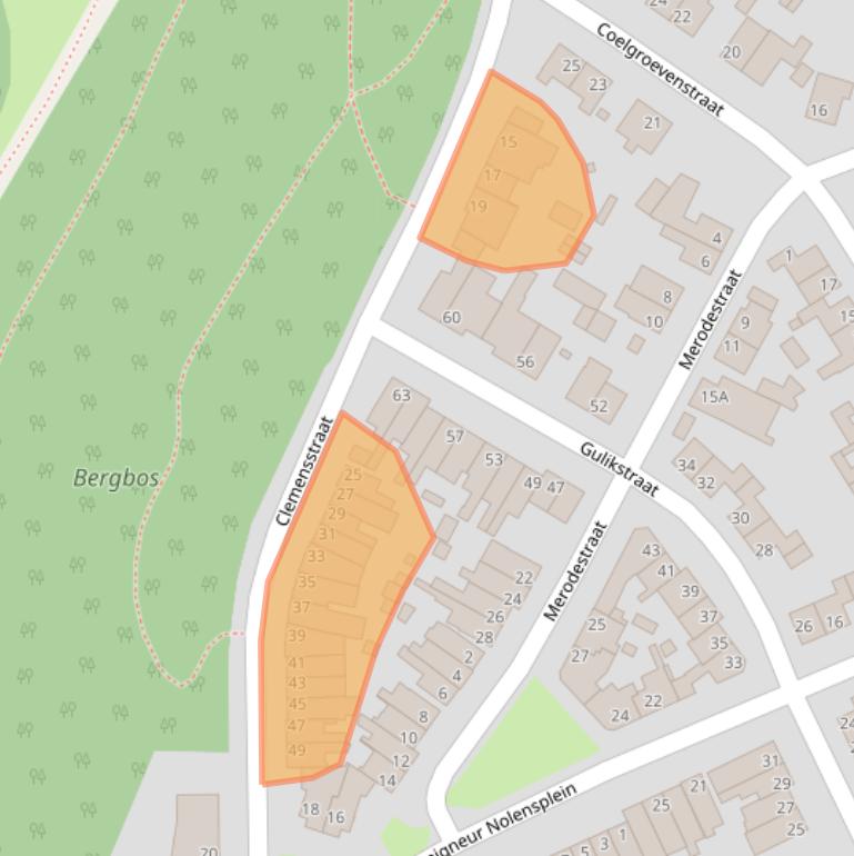 Kaart van postcodegebied 6471AD.