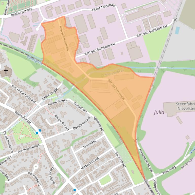 Kaart van postcodegebied 6471CB.