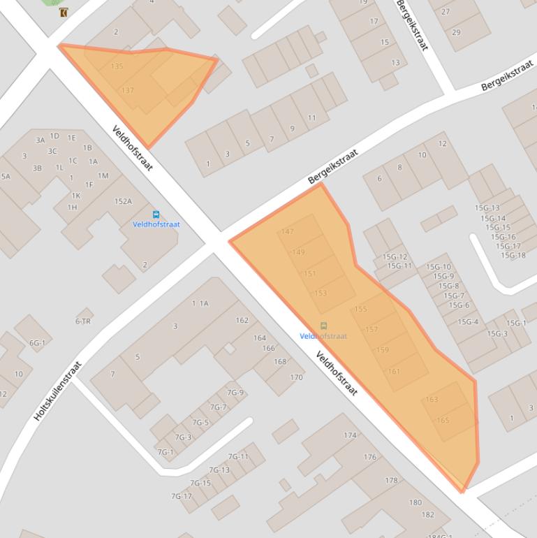 Kaart van postcodegebied 6471CH.