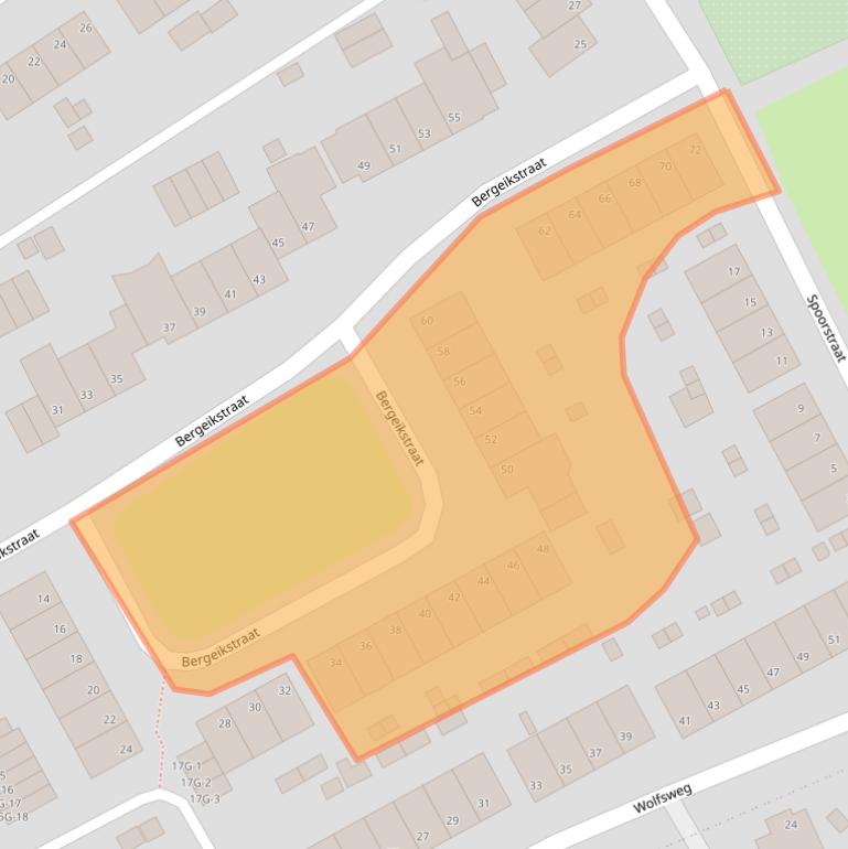 Kaart van postcodegebied 6471CV.