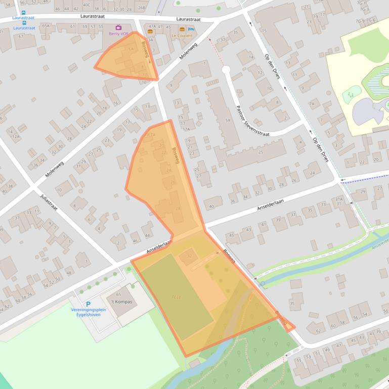 Kaart van postcodegebied 6471GW.