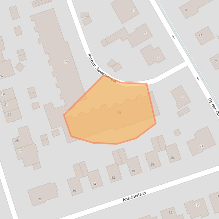 Kaart van postcodegebied 6471GX.