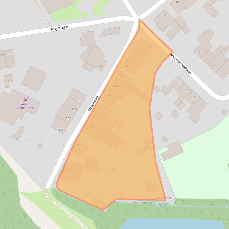 Kaart van postcodegebied 6471HC.