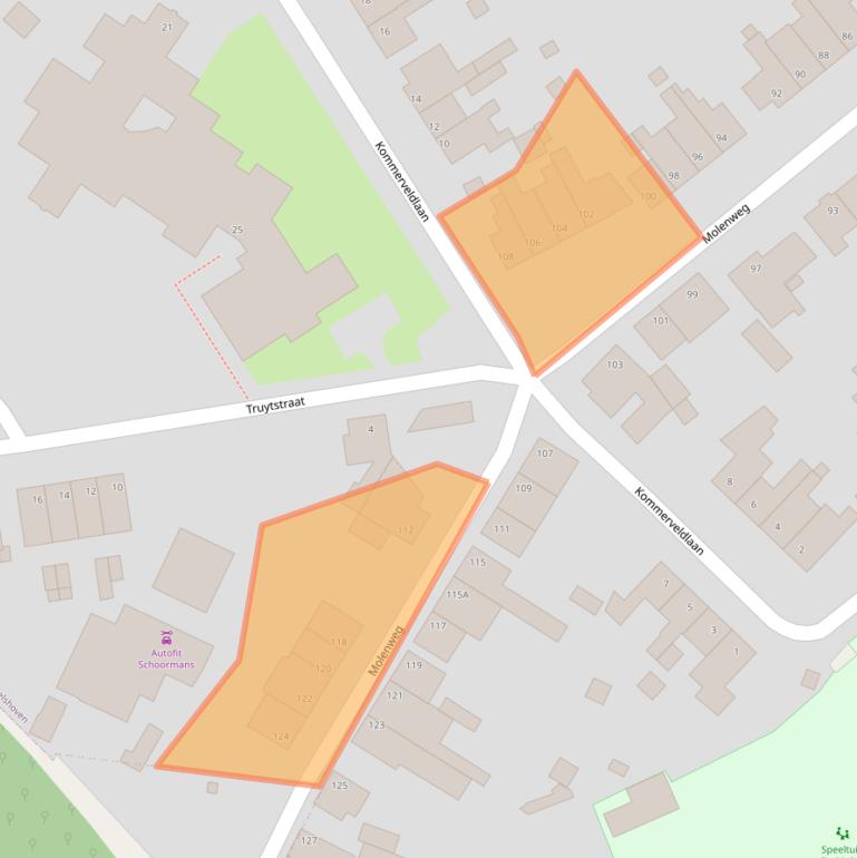 Kaart van postcodegebied 6471HG.