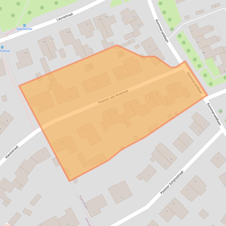 Kaart van postcodegebied 6471HS.