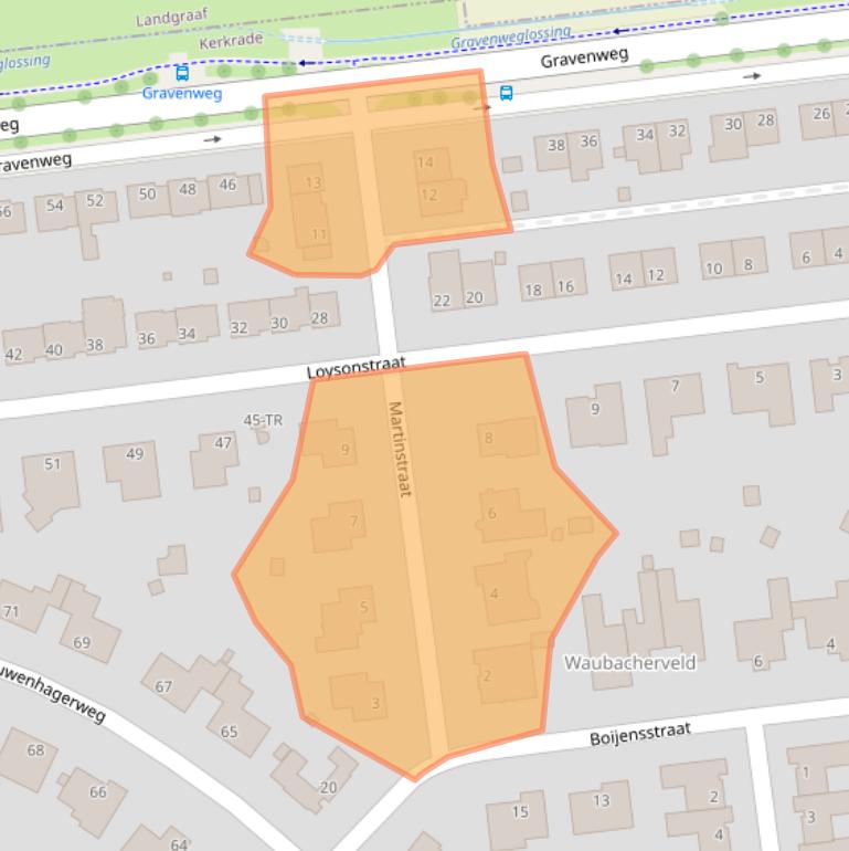 Kaart van postcodegebied 6471VP.