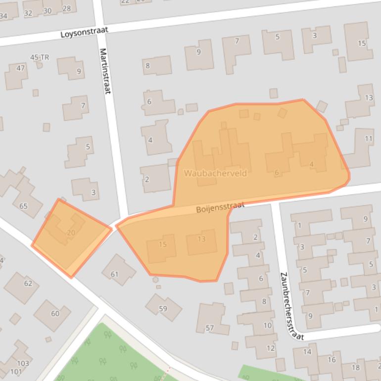 Kaart van postcodegebied 6471VS.
