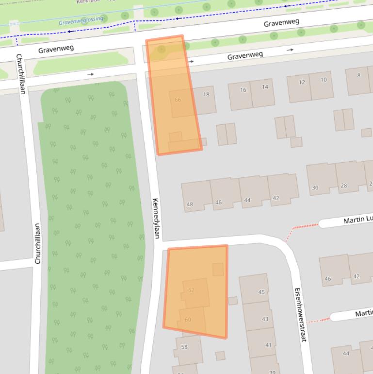 Kaart van postcodegebied 6471XC.