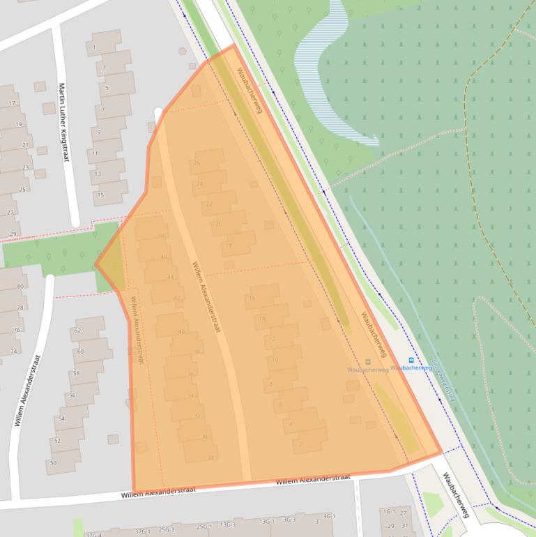 Kaart van postcodegebied 6471XP.