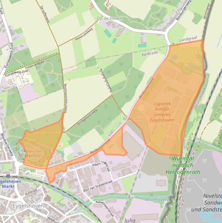 Kaart van postcodegebied 6471XX.