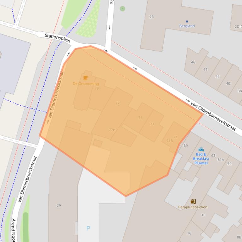 Kaart van postcodegebied 6512AV.