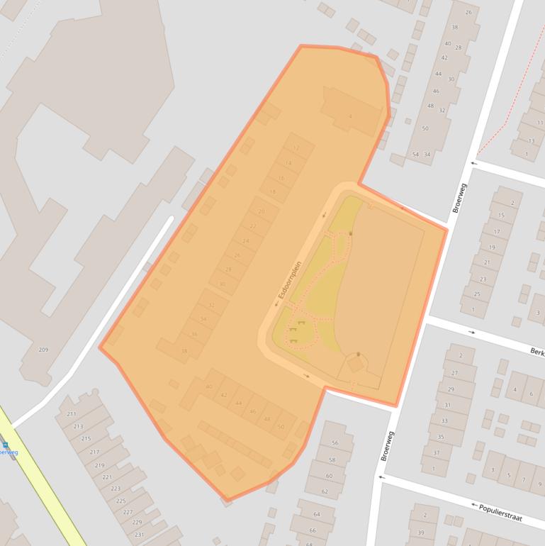 Kaart van postcodegebied 6522HM.