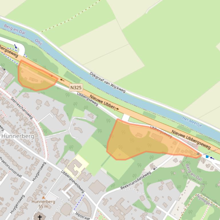 Kaart van postcodegebied 6522KD.