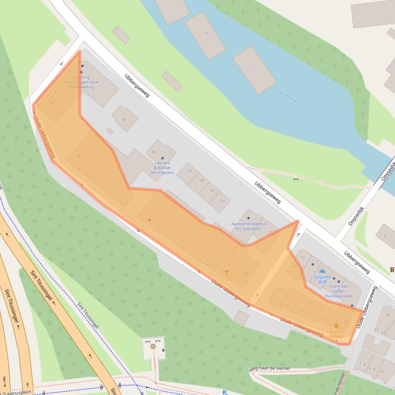 Kaart van postcodegebied 6522KE.