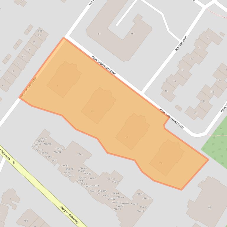 Kaart van postcodegebied 6522MK.