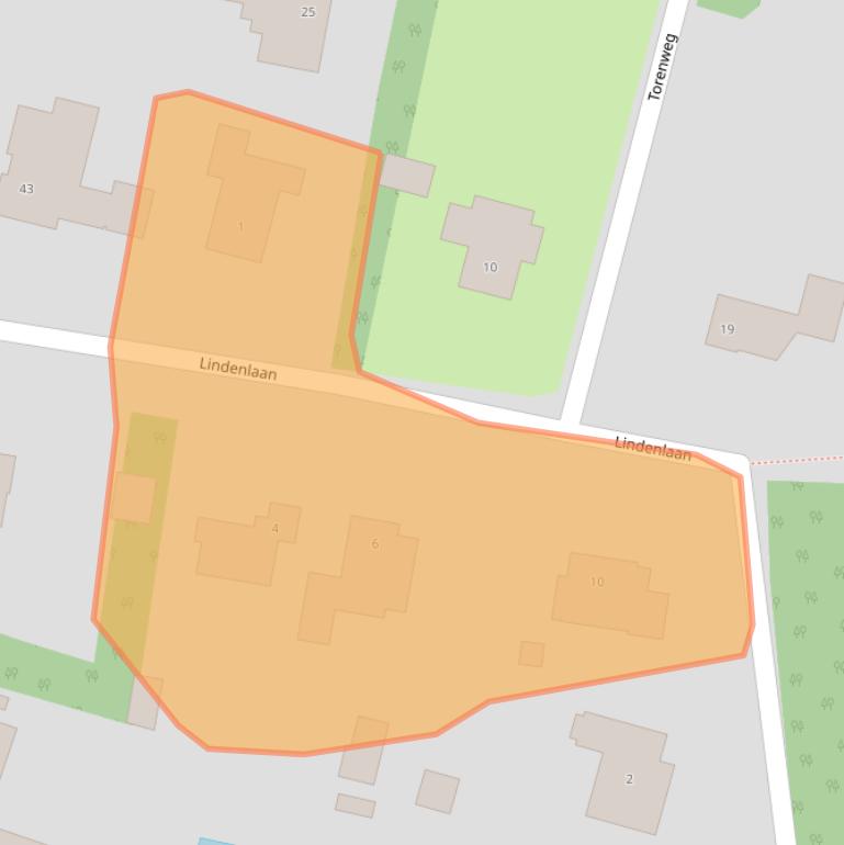 Kaart van postcodegebied 6523MG.