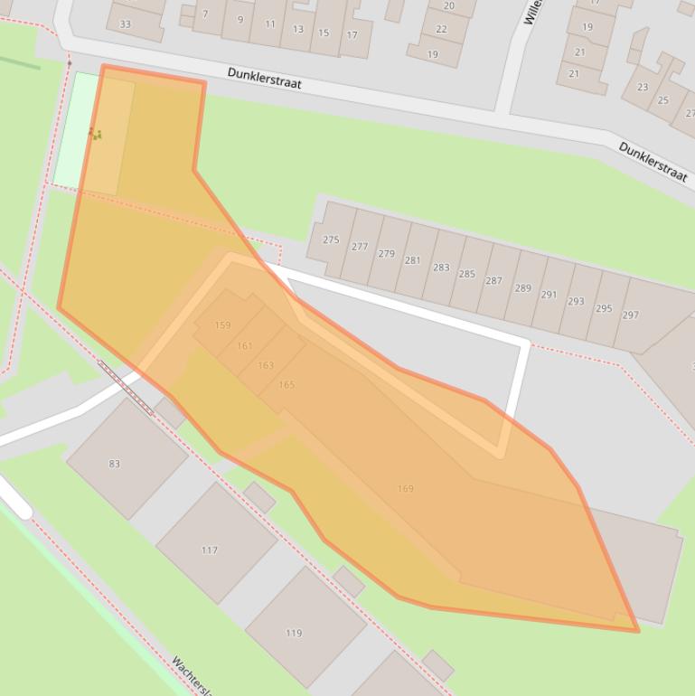 Kaart van postcodegebied 6523RV.