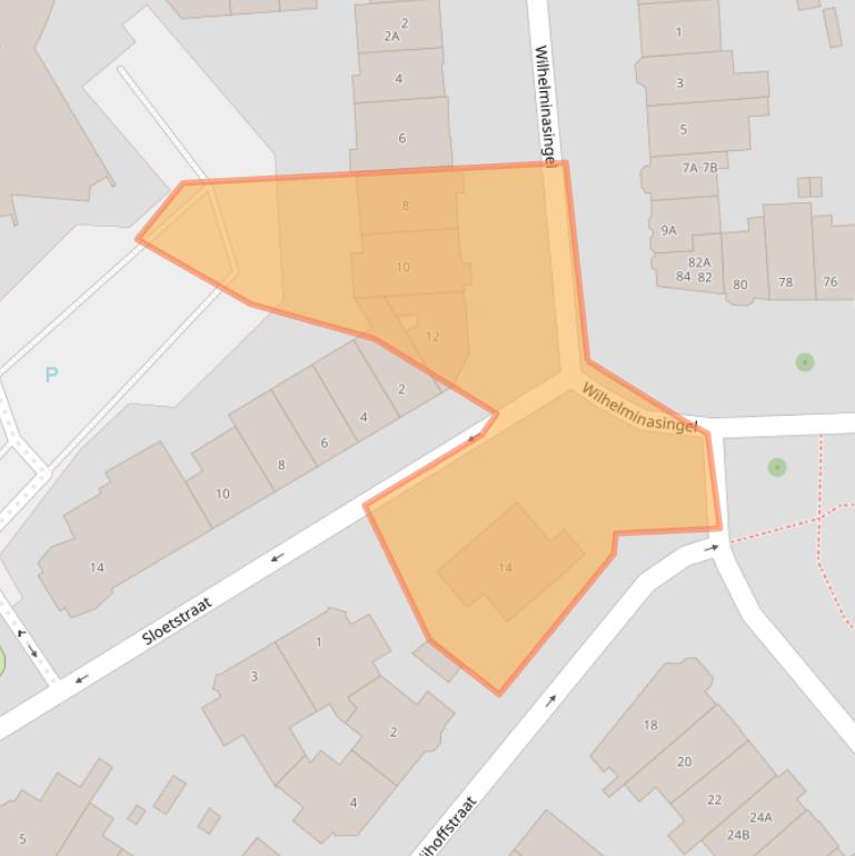 Kaart van postcodegebied 6524AL.